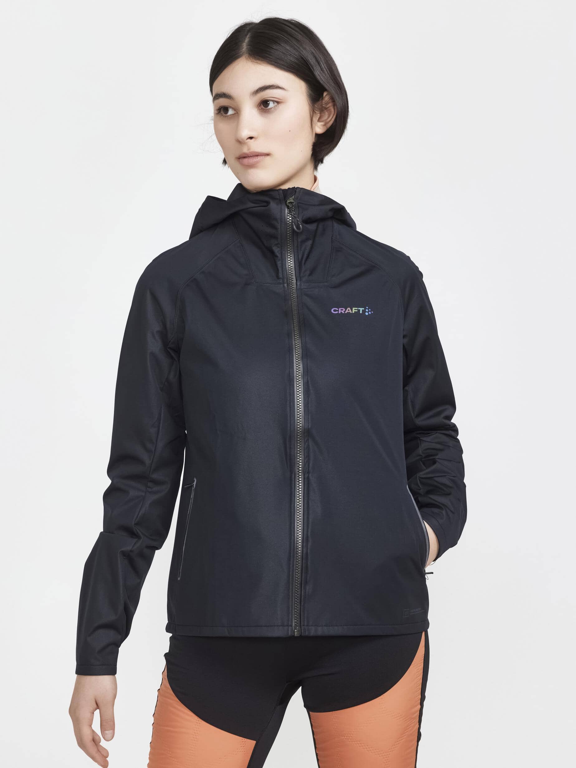 Women's Pro Hydro Running Jacket 2 - BARK-MULTI - Image 24