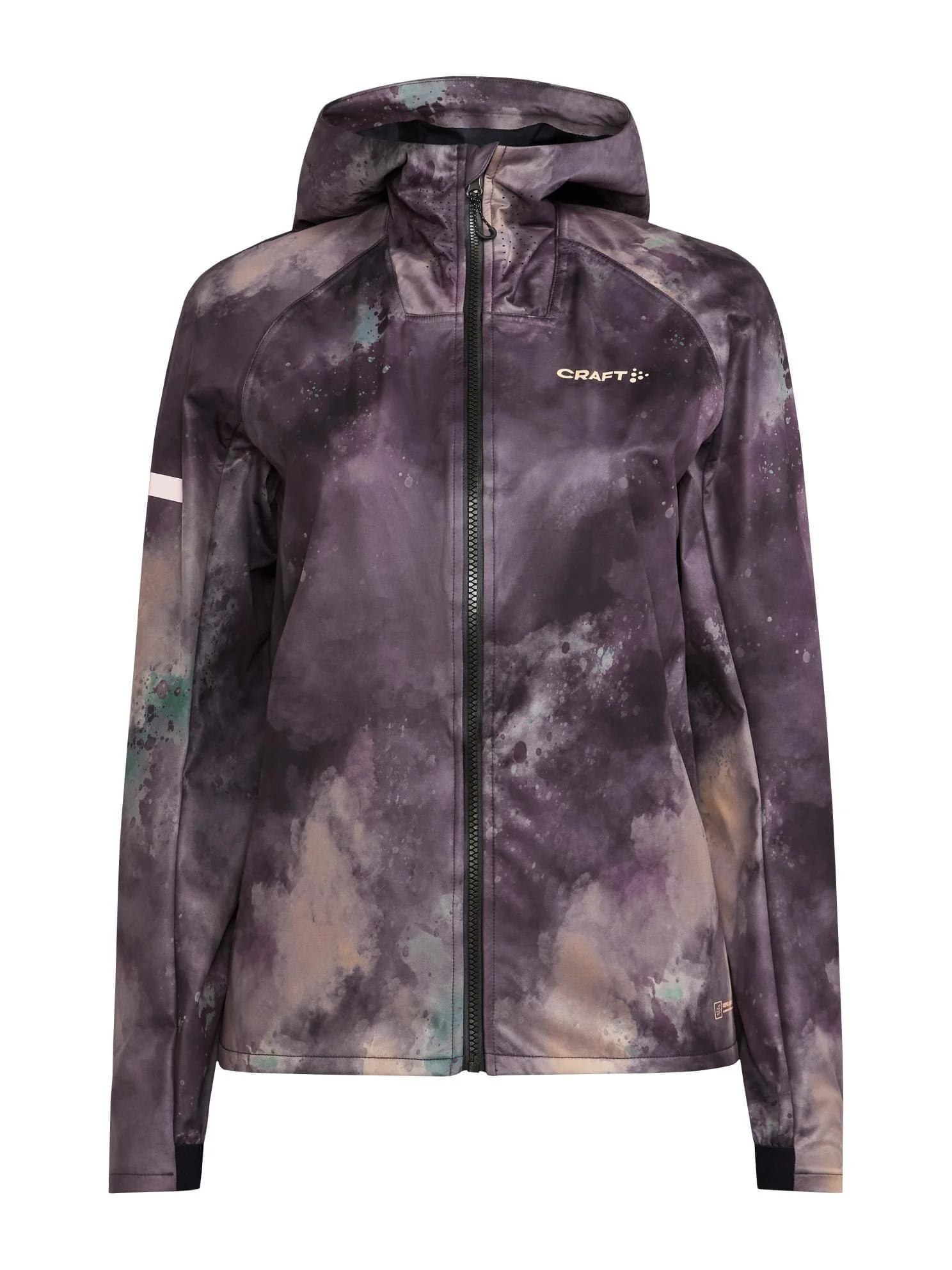 Women's Pro Hydro Running Jacket 2 - BARK-MULTI - Image 3