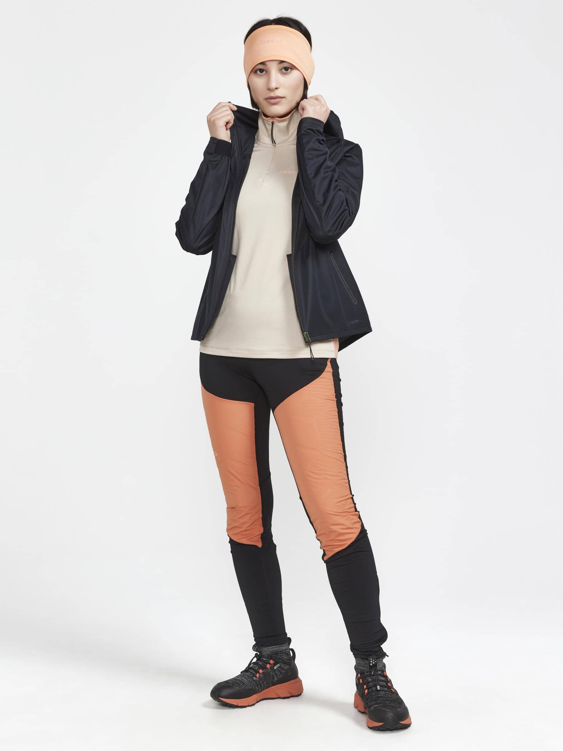 Women's Pro Hydro Running Jacket 2 - BARK-MULTI - Image 30