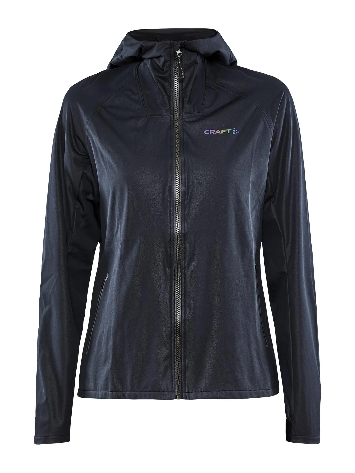Women's Pro Hydro Running Jacket 2 - Black - Image 7