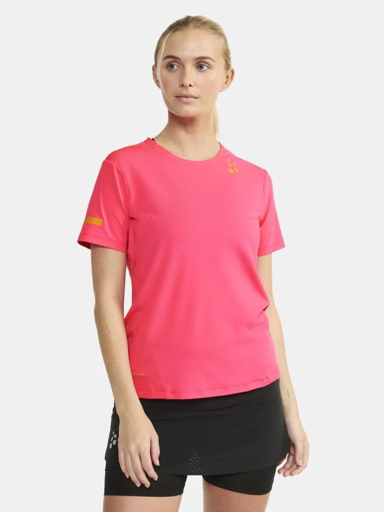 Women's Pro Hypervent Running Tee 2.0 - CLOUD - Image 32