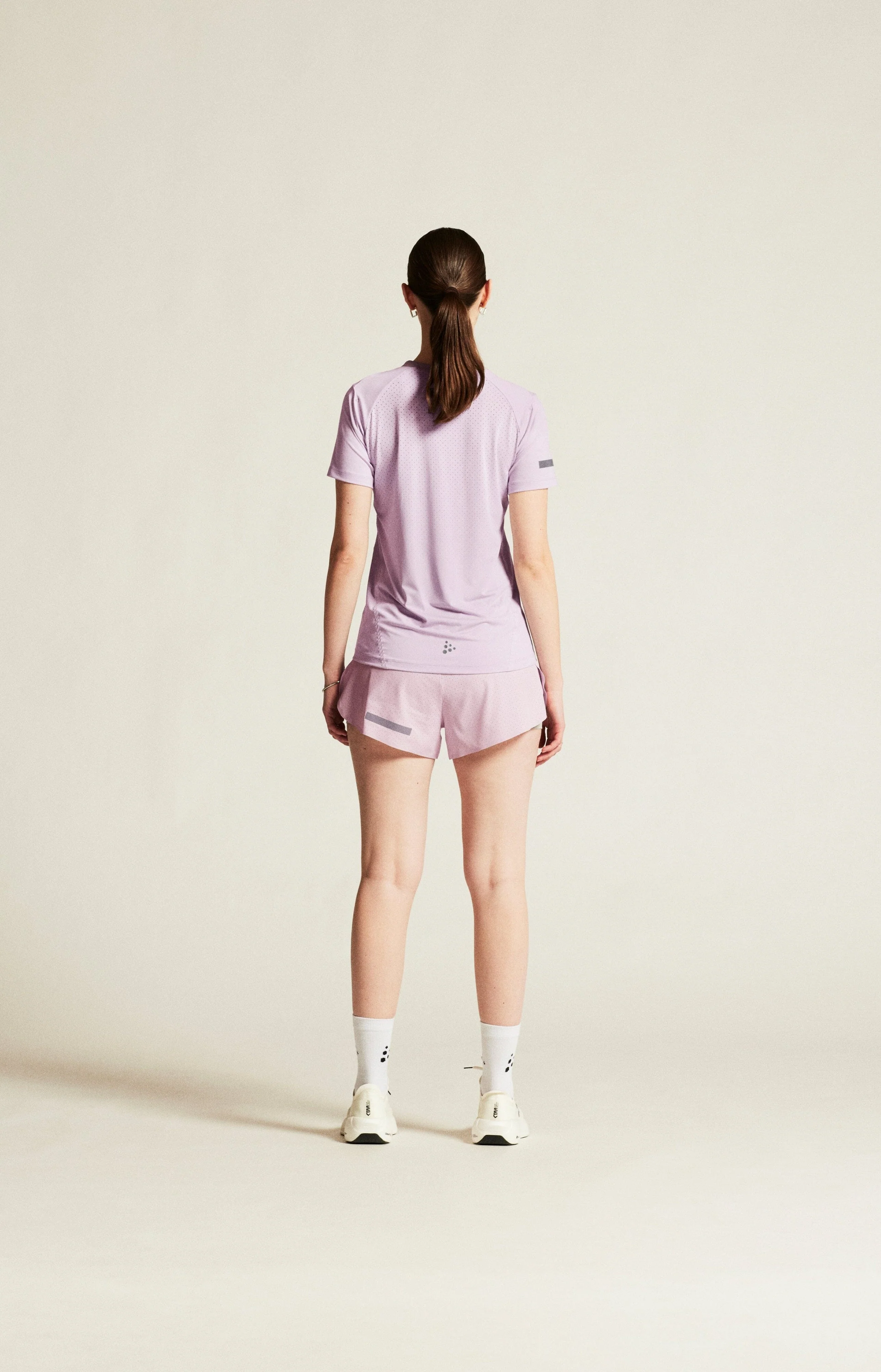 Women's Pro Hypervent Running Tee 2.0 - CLOUD - Image 4