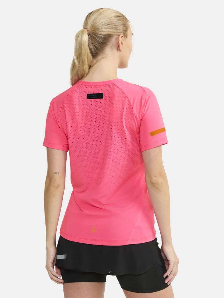 Women's Pro Hypervent Running Tee 2.0 - FUCHSIA