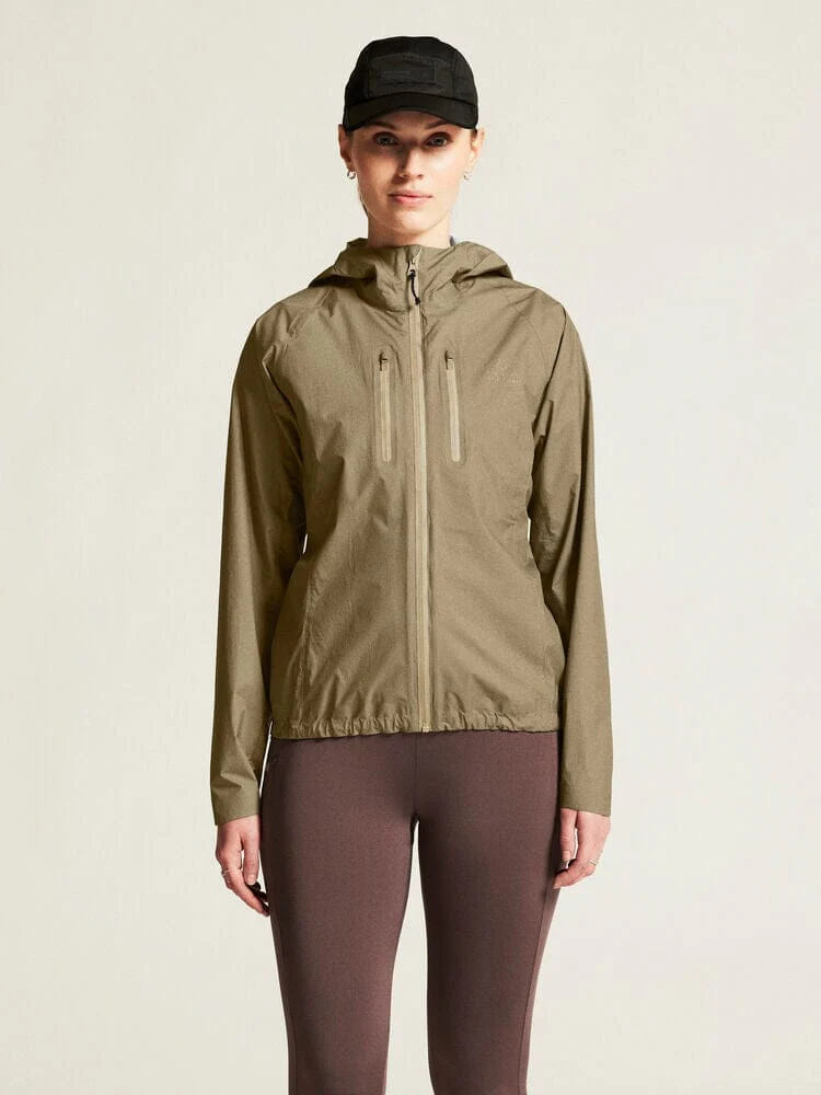 Women's Pro Trail Running Light Weight Jacket - Black - Image 2