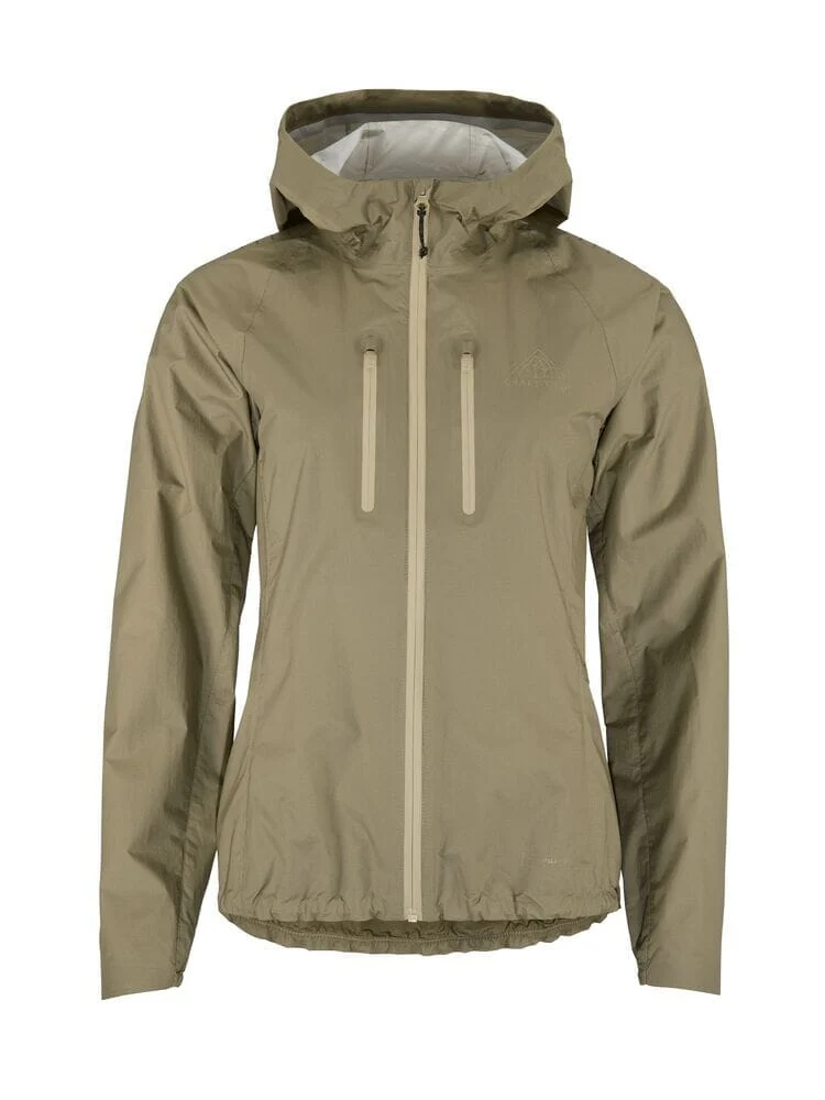 Women's Pro Trail Running Light Weight Jacket - Black - Image 8