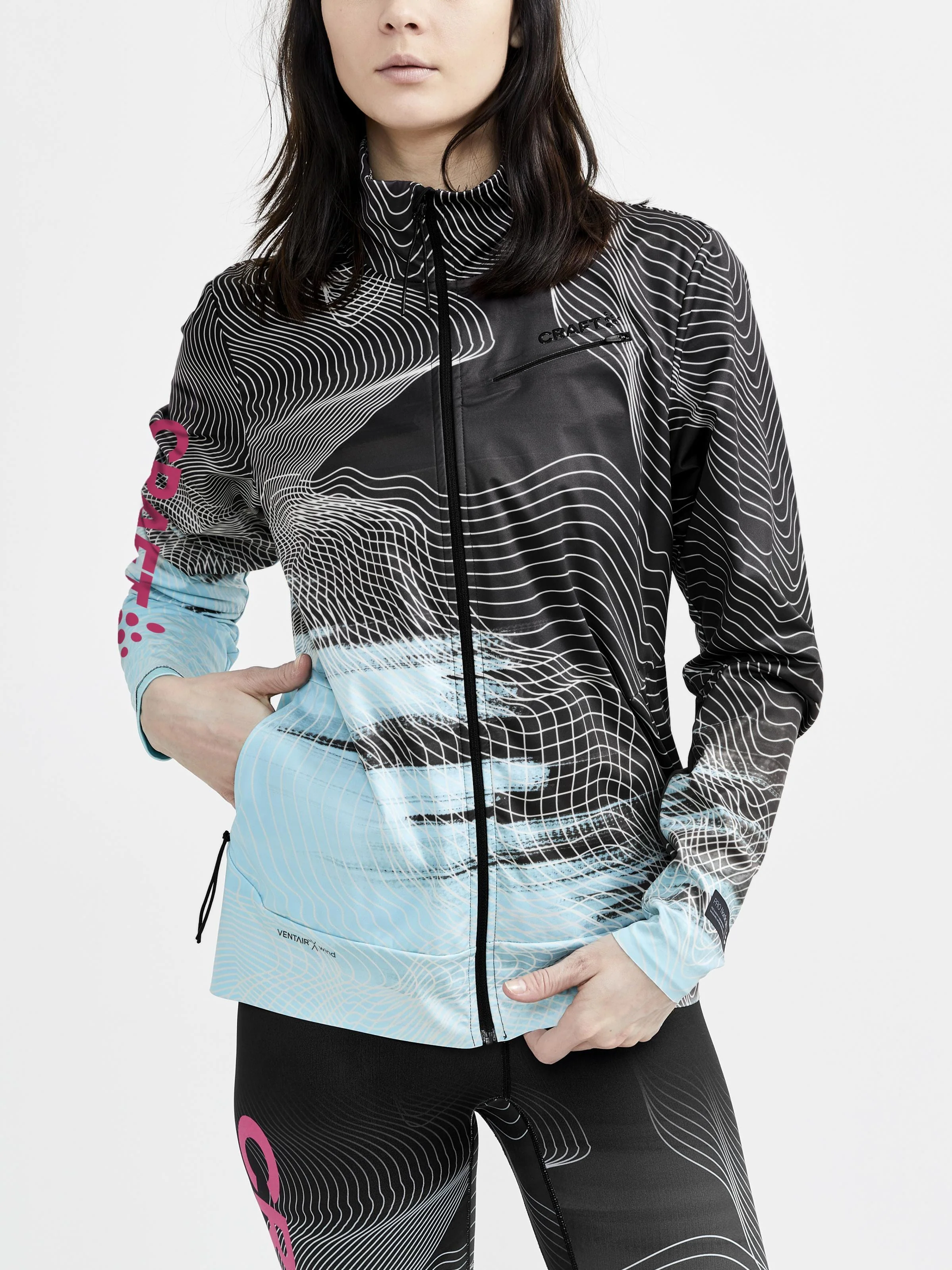 Women's Pro Velocity XC Jacket - BLACK-AREA