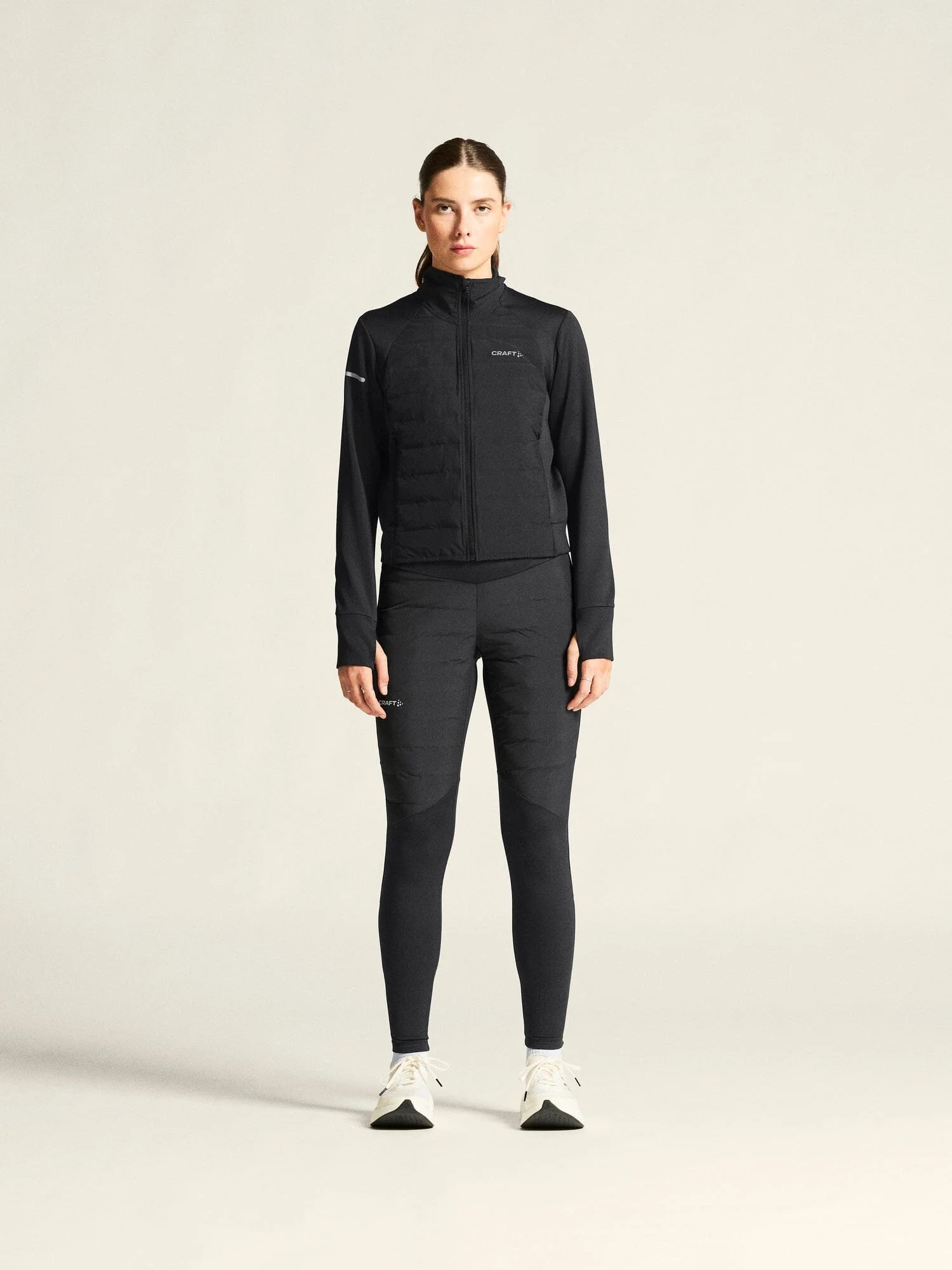 Women's SubZ Running Jacket 4 - Black